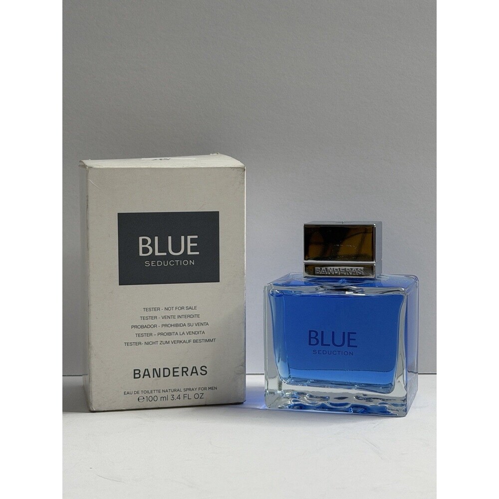Antonio Banderas Men's Blue Seduction EDT Spray 3.4 oz Fragrances 8411061081150